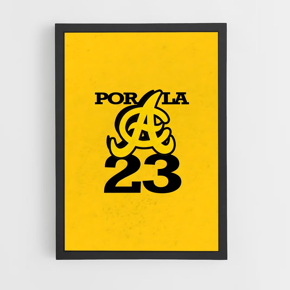 Poster Pora Vibe – affiche Baseball (vue 2)